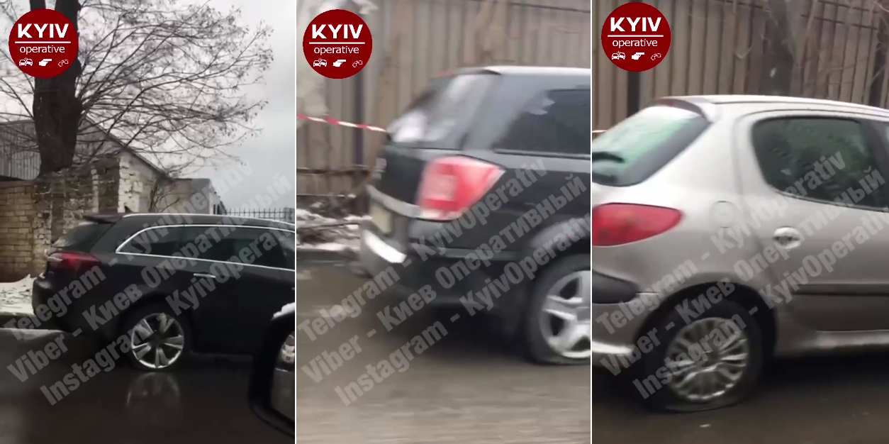 У Києві суворо провчили любителів паркуватися в недозволеному місці: відео &quot;самосуду&quot;