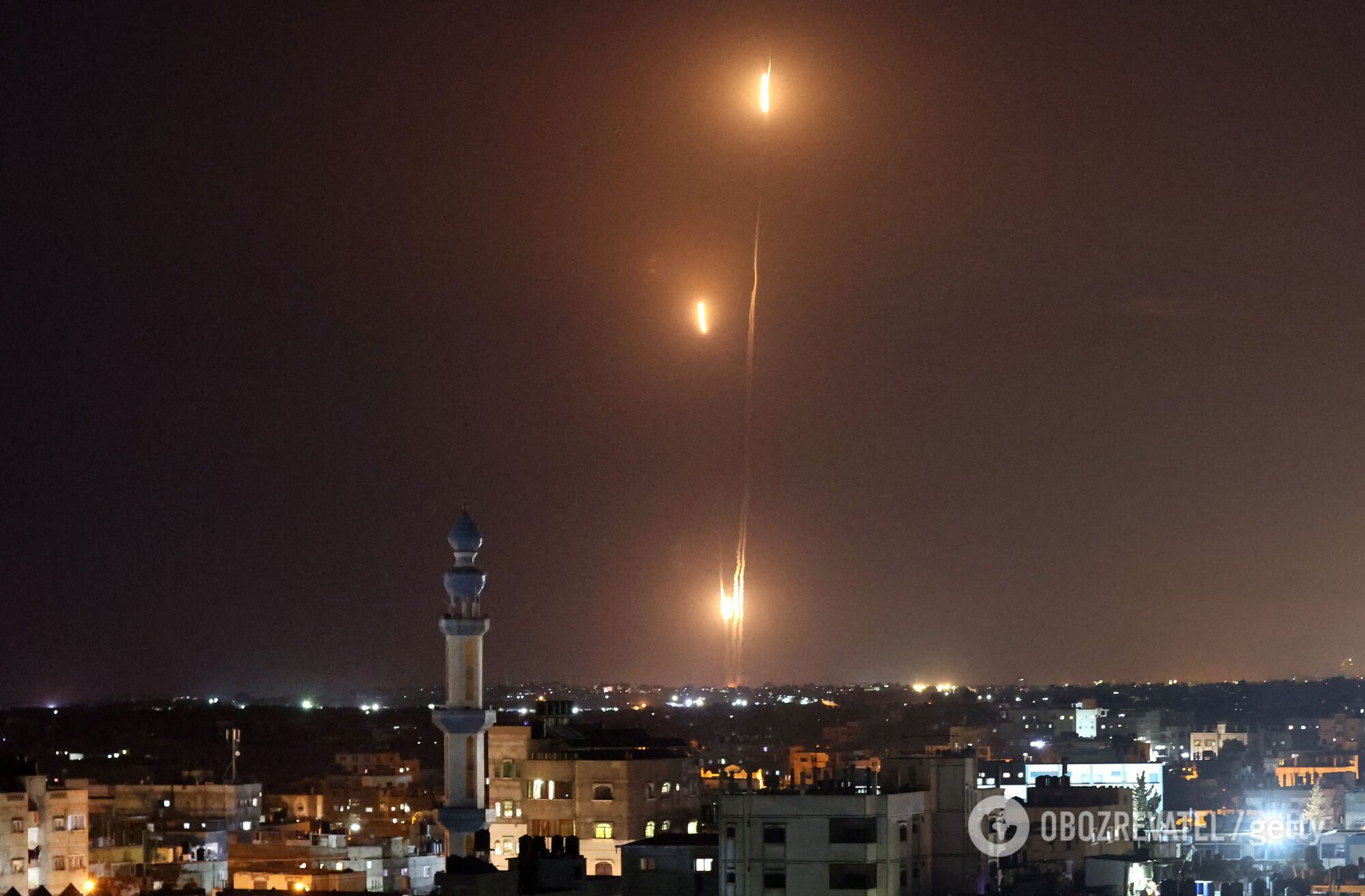 Палестинці запустили понад тисячу ракет.