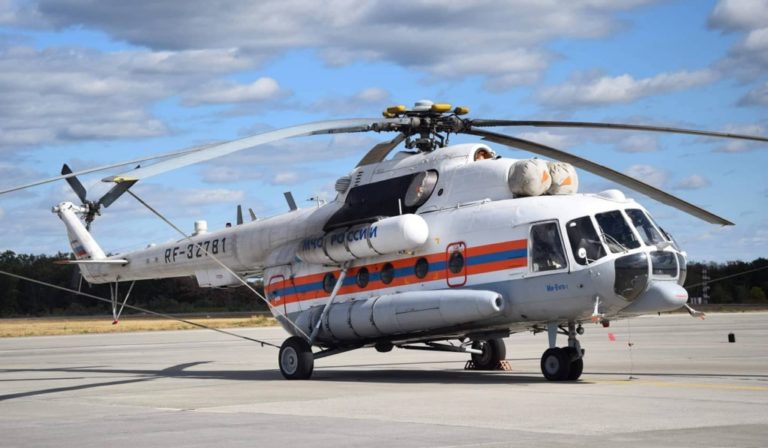 У Росії розбився вертоліт Мі-8, який гасив лісові пожежі