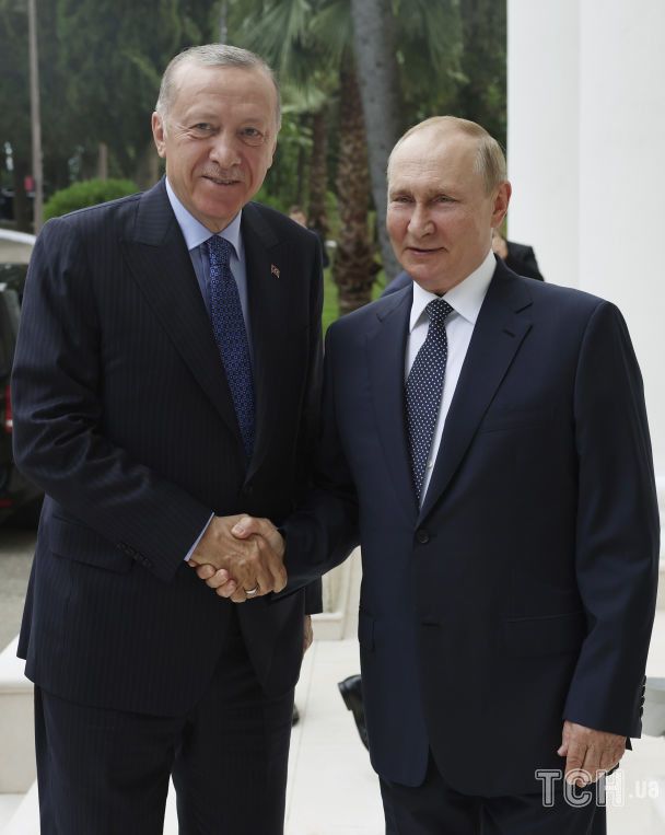 Реджеп Ердоган та Володимир Путін / © Associated Press