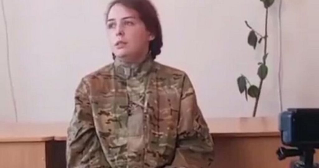 Намагається жартувати та говорить українською: пропагандисти РФ зняли відео з полоненою Пташкою з "Азовсталі"