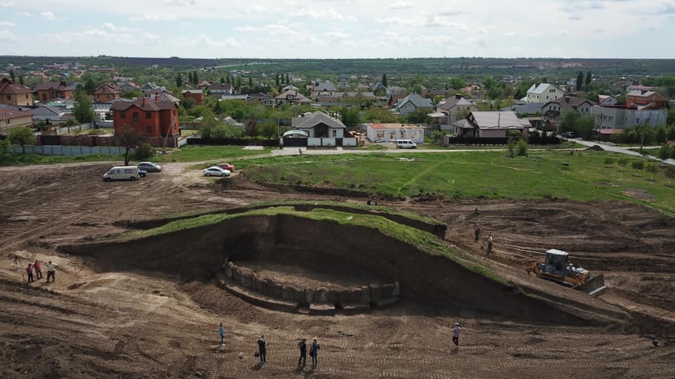 В Україні розкопали давній курган, який старіший за Єгипетські піраміди