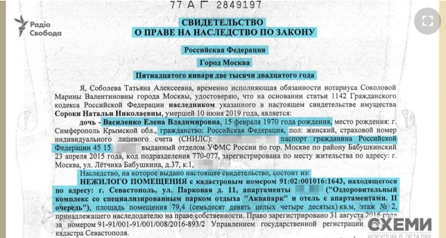 Суддя Василенко 25 разів з’їздив у Крим після окупації і не декларує квартири в Севастополі та Москві, - ЗМІ 04