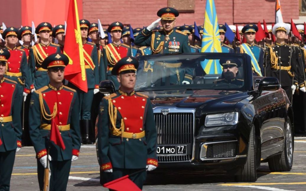 Аурус Сенат кабриолет парад Победы