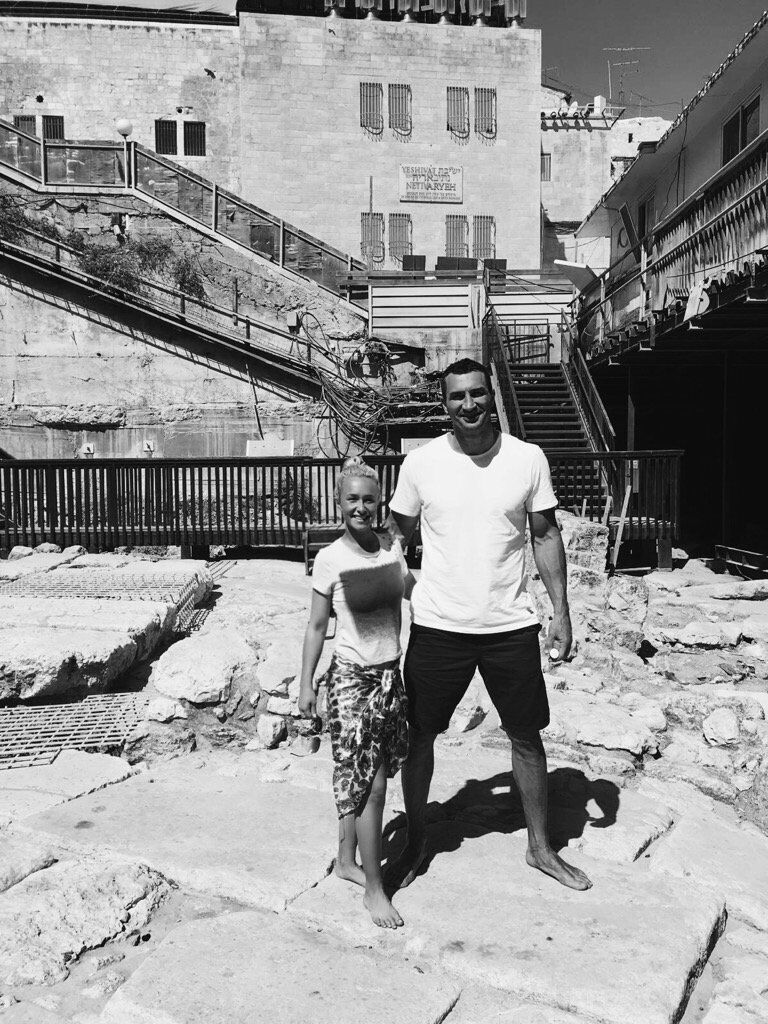 Кличко та Панеттьєрі разом їздили до Ізраїлю.