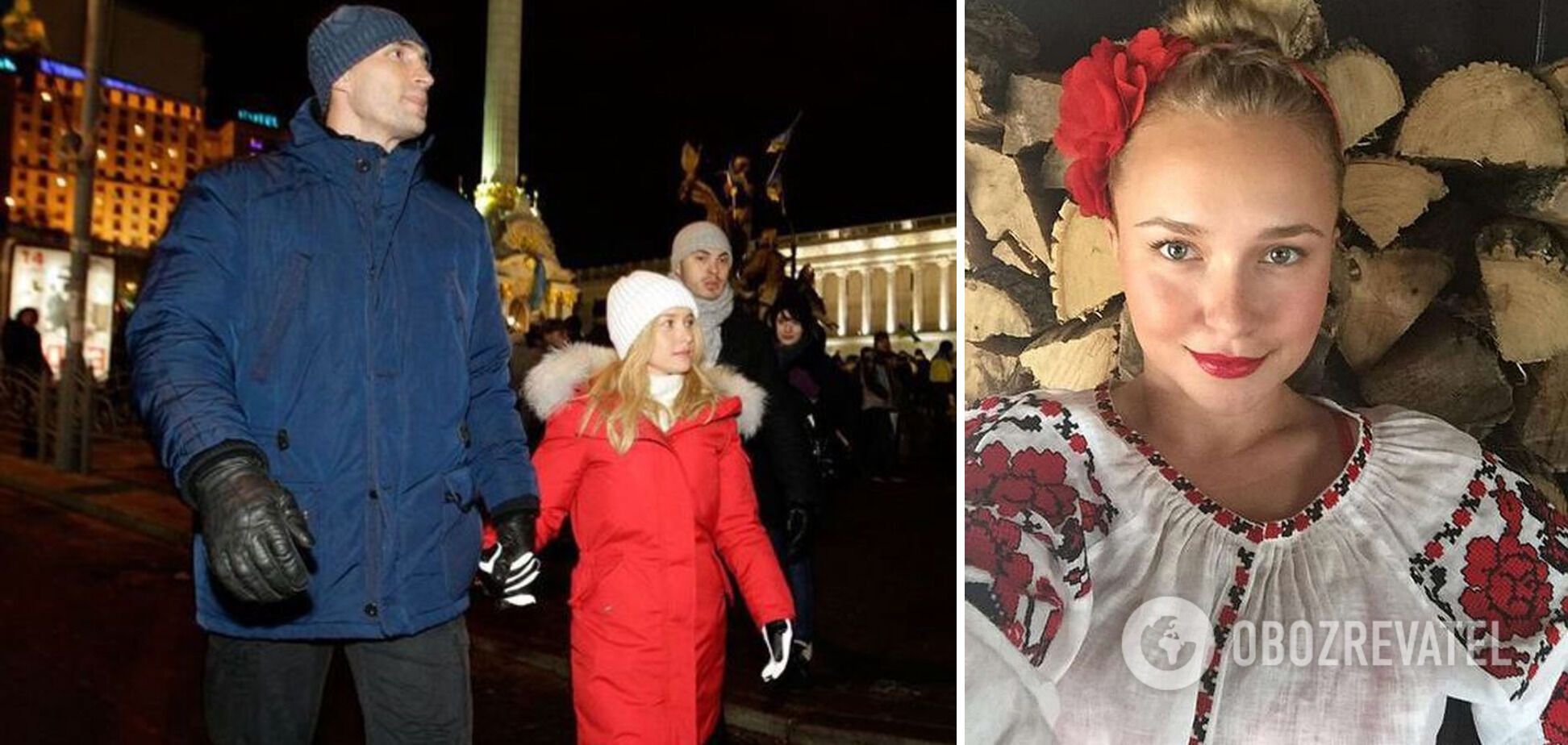 Американська акторка приїжджала до Кличка в Україну.