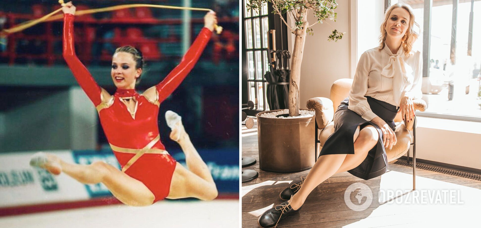 Гімнастика Катерина Серебрянська знає все про здоровий спосіб життя.