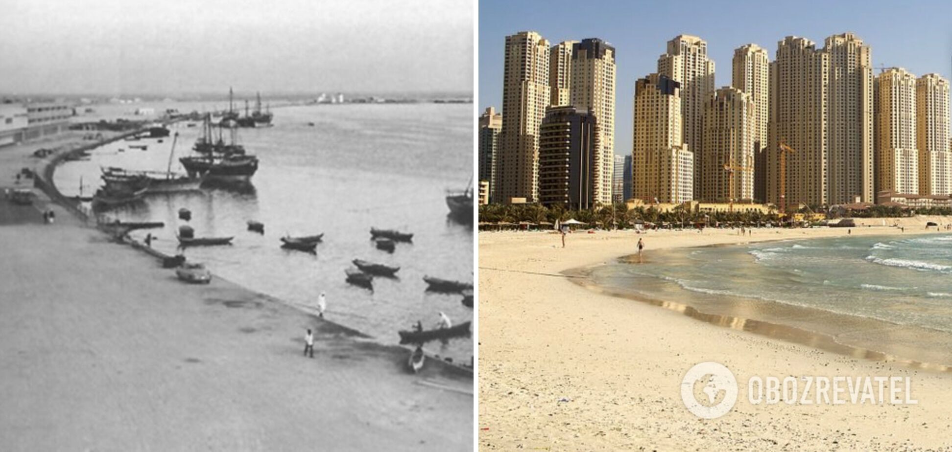 За десятки років збудували мегаполіс Дубай в ОАЕ