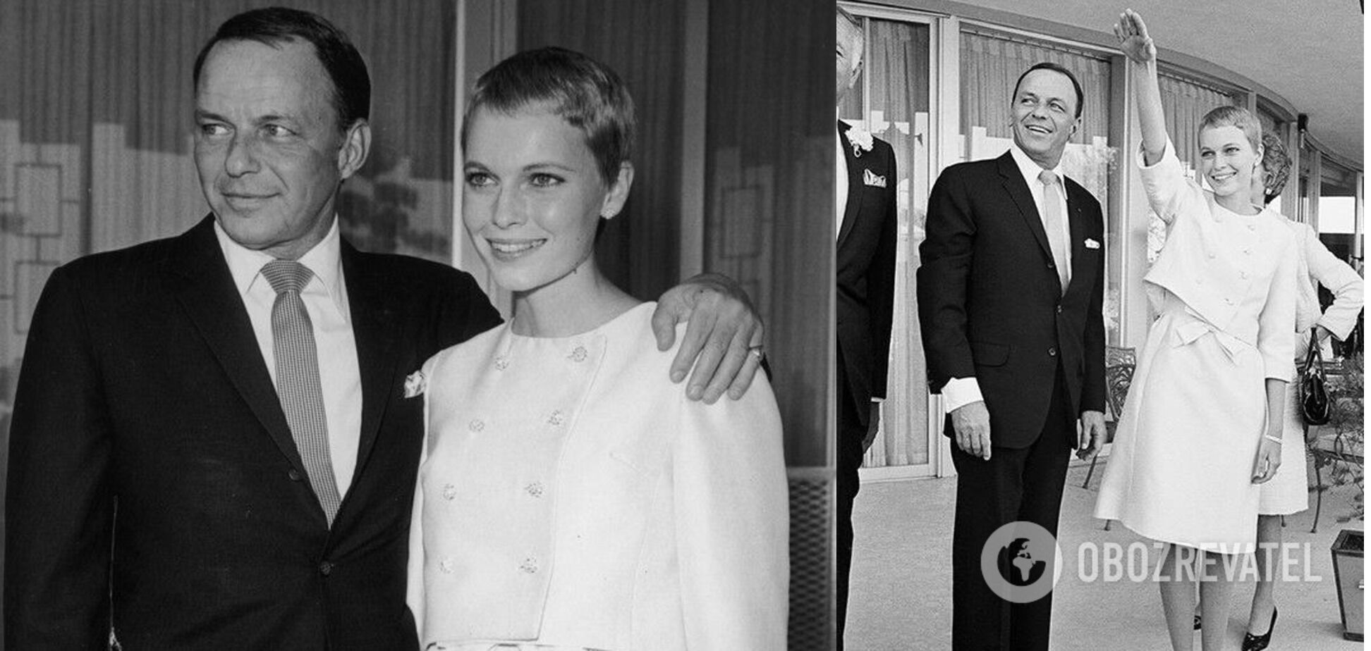 Весільний образ Міа Ферроу ідеально відбивав моду 60-х.