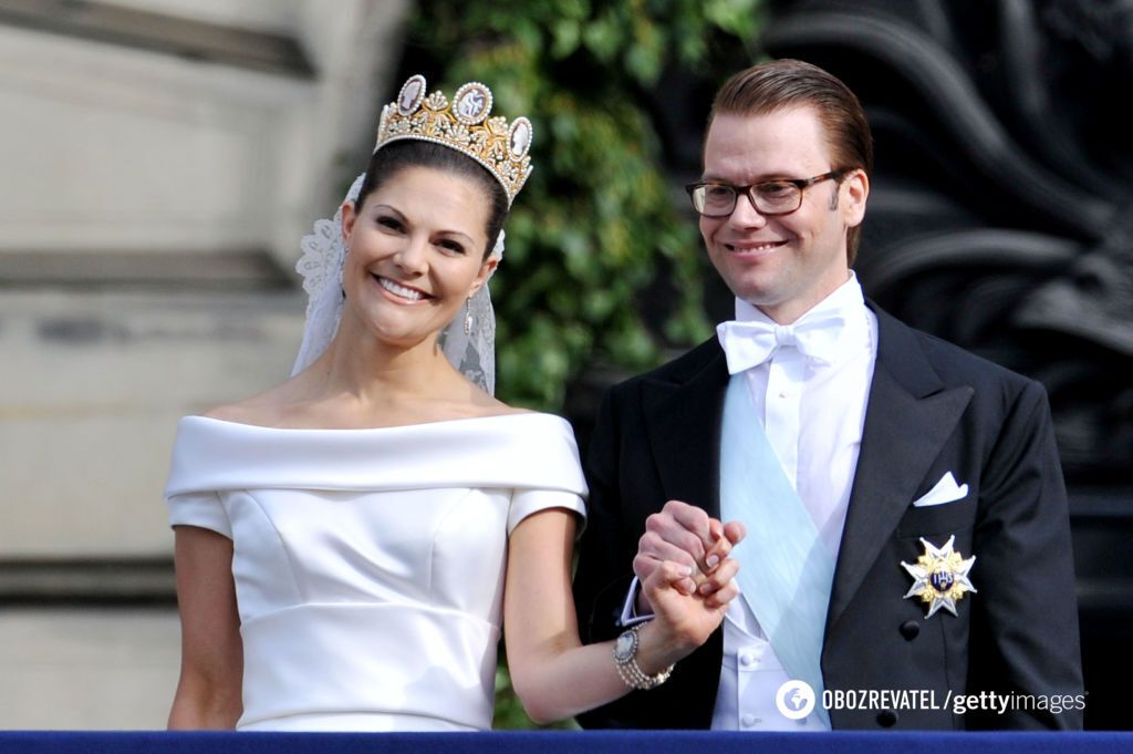 Кронпринцеса Вікторія і Даніель Вестлінг справили весілля в 2010 році.
