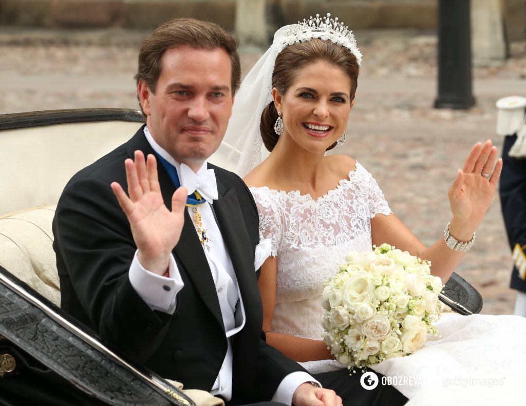 Весілля принцеси Мадлен і Крістофера О'Ніла (2013).