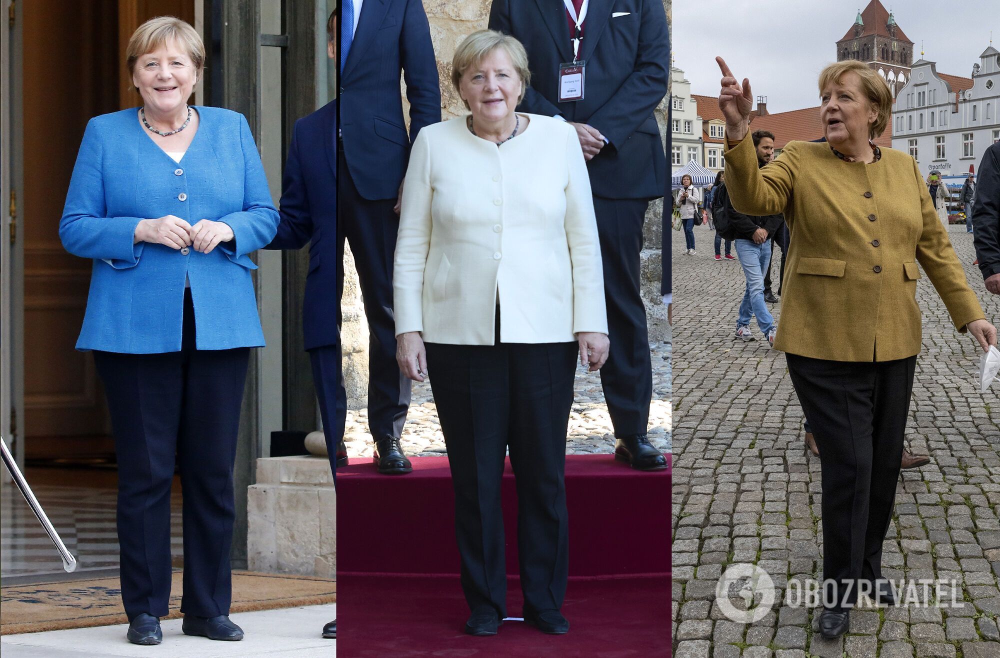 У гардеробі канцлерки Німеччини – незмінні чорні брюки.