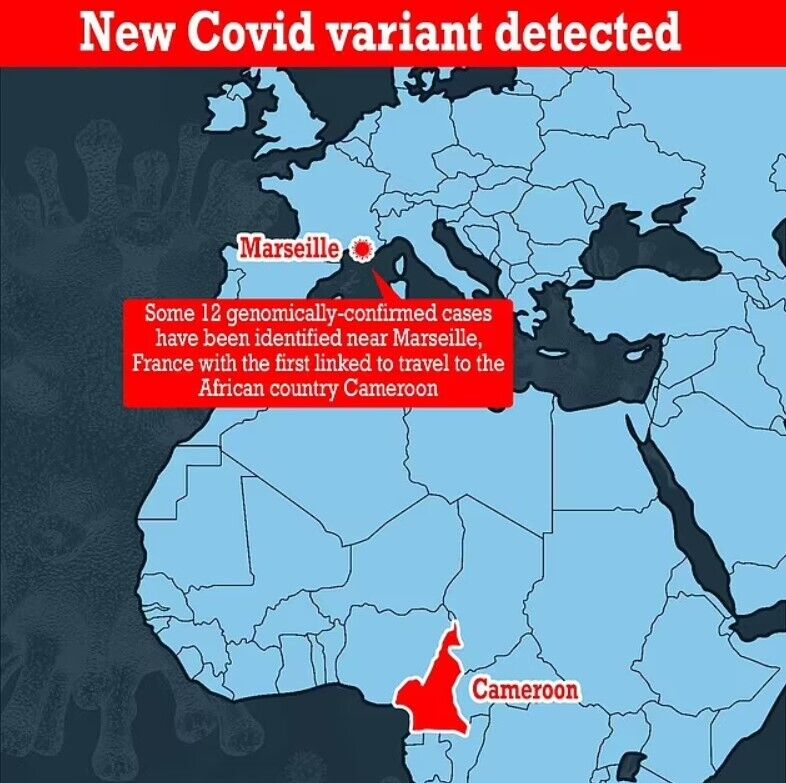 Новий COVID-штам виявили біля Марселя