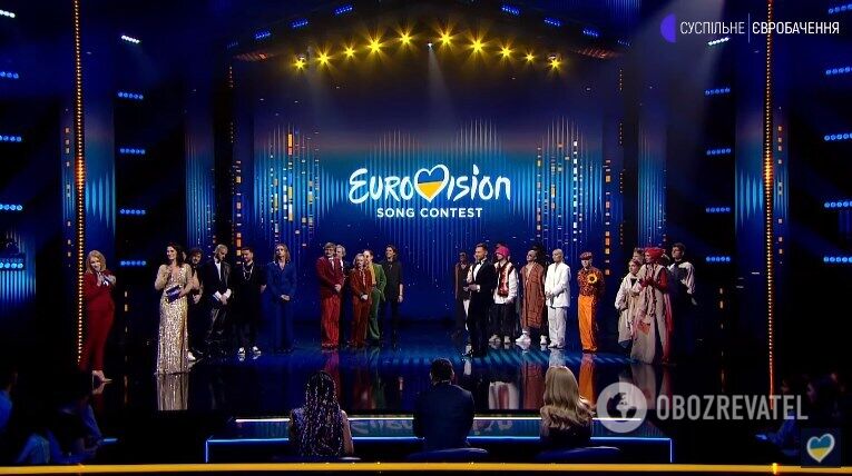 Скріншот ефіру Суспільне Євробачення