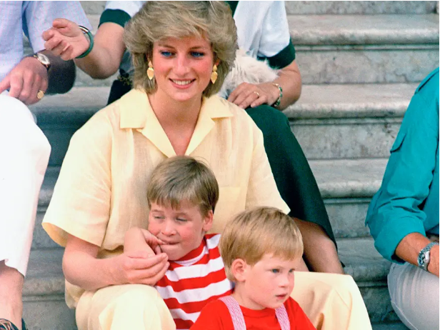 Принцеса Діана з синами Вільямом і Гаррі (джерело – insider.com)