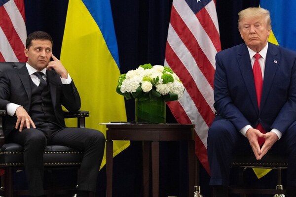 Президент України Володимир Зеленський і президент США Дональд Трамп
