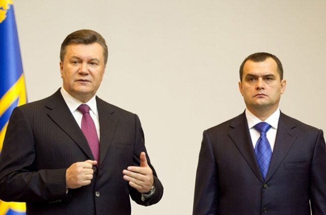 Віктор Янукович та Віталій Захарченко
